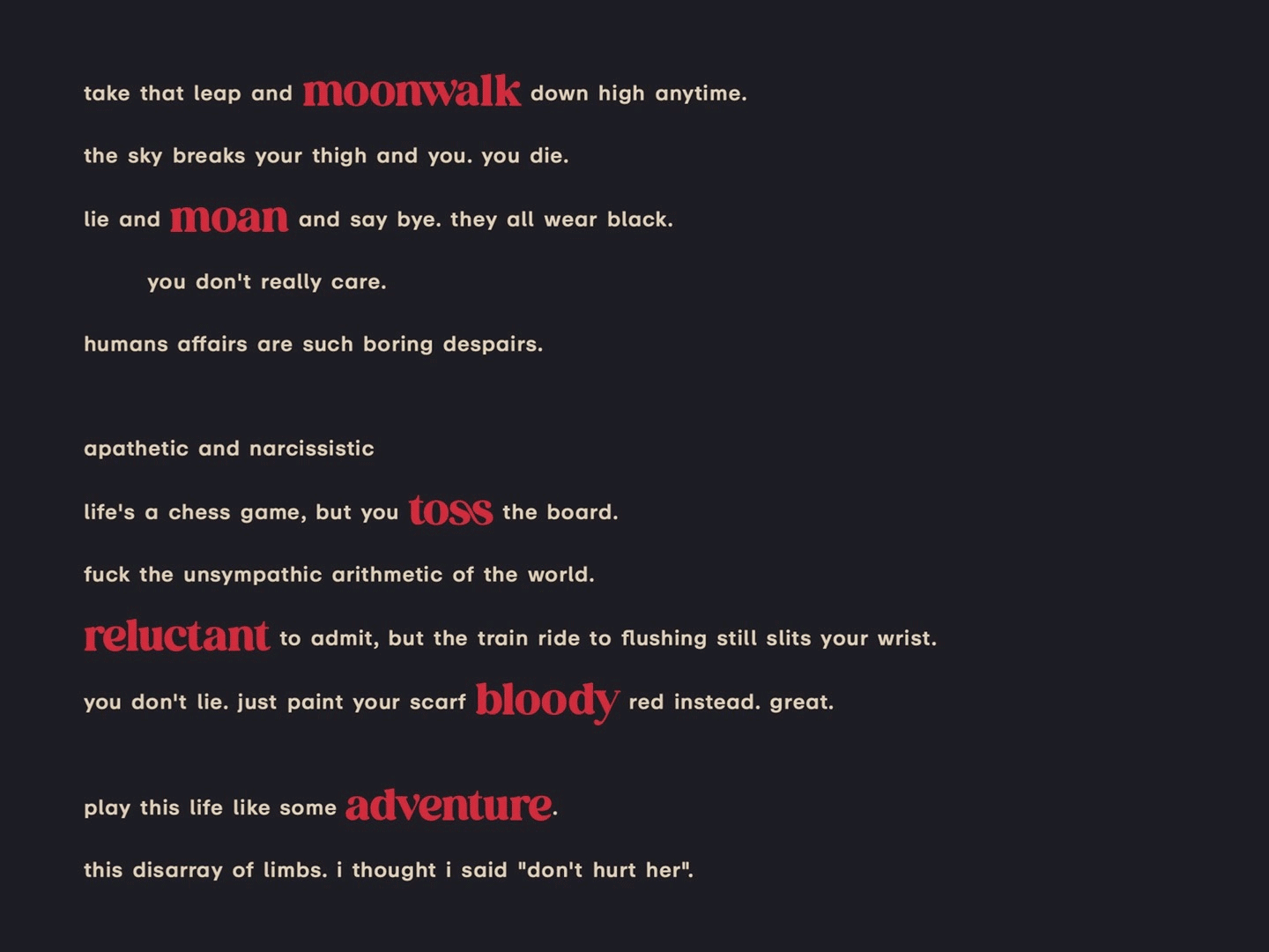 Random Poem Generator